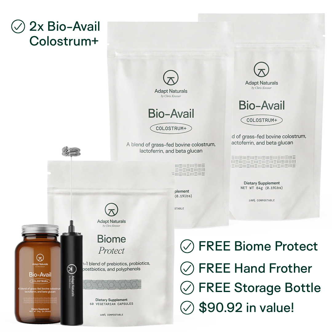 Bio-Avail Colostrum+ Welcome Kit