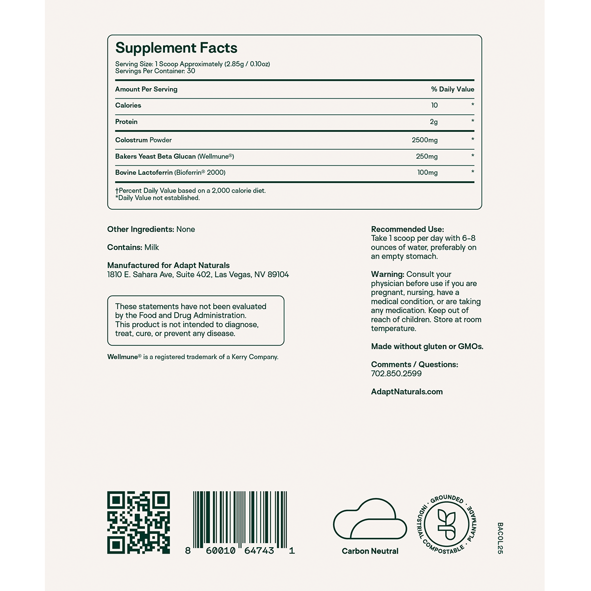 Bio-Avail Colostrum+