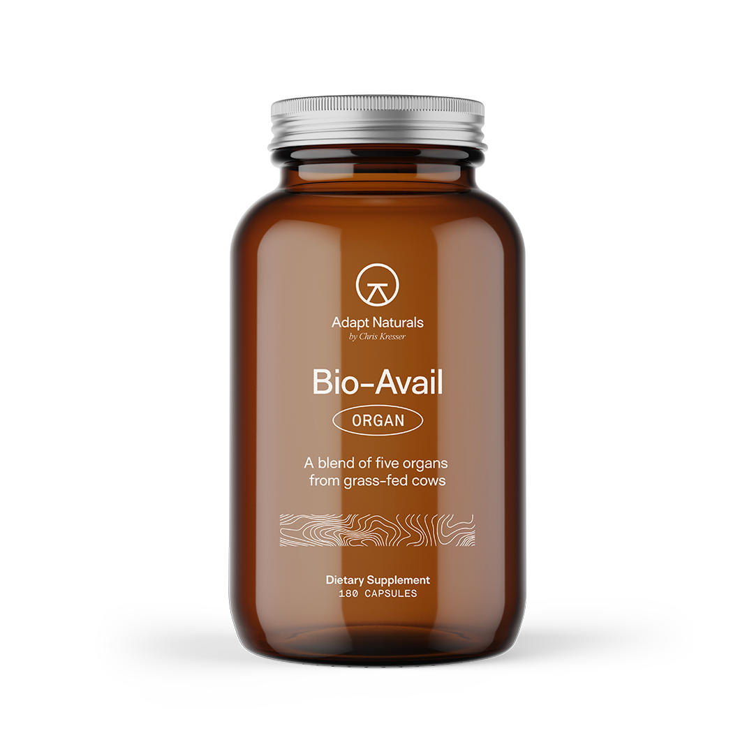 Bio-Avail Organ Storage Bottle