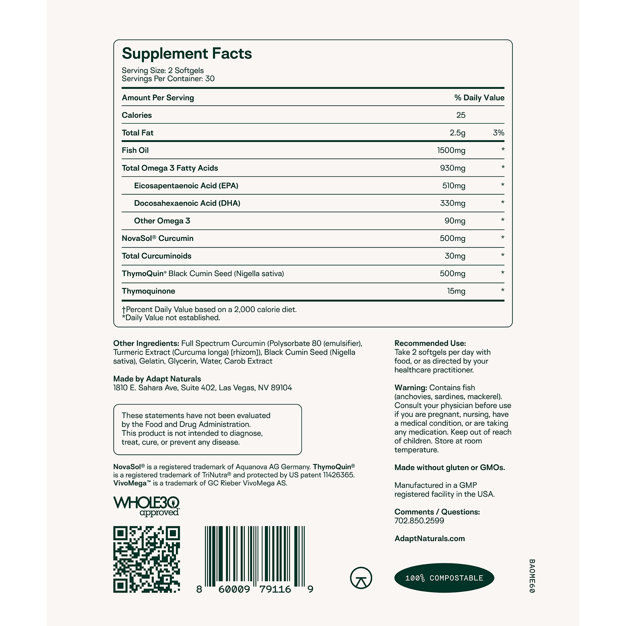 Supplement Facts